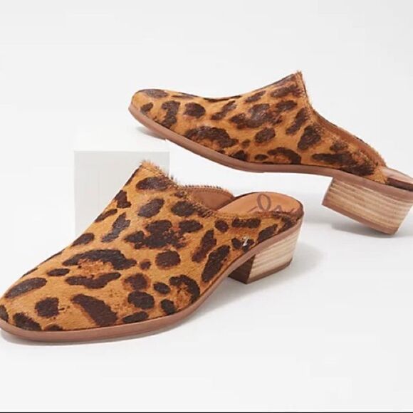 Zodiac | Leather or Hair Calf Slip-On Mules - Picture 1 of 4
